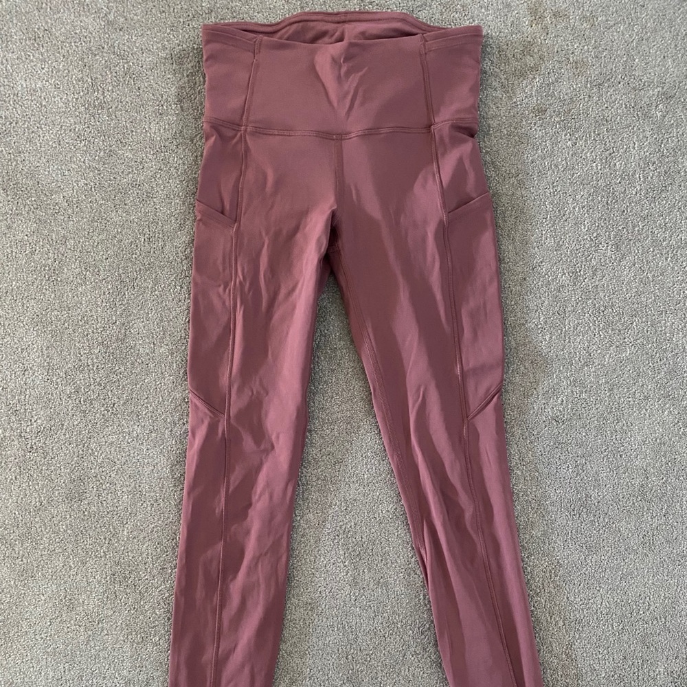 Lululemon Fast and Free HR Tight 25” in Plumful